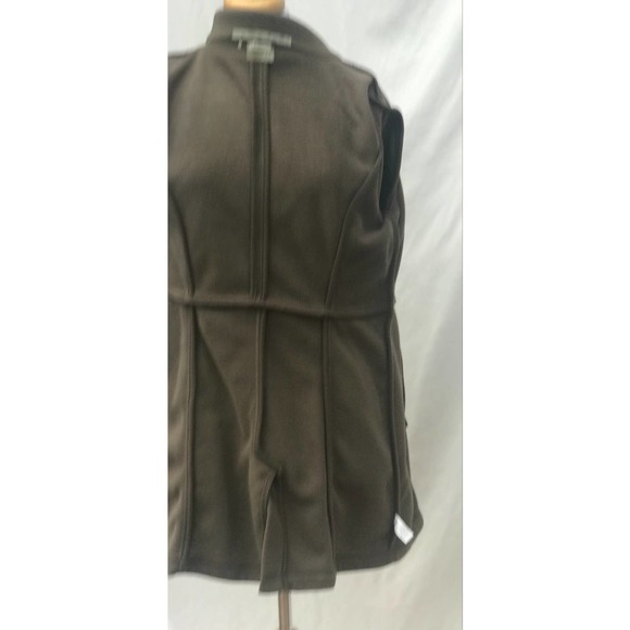 SzM ATHLETA Tan Switchback Fleece Jacket - Picture 5 of 14